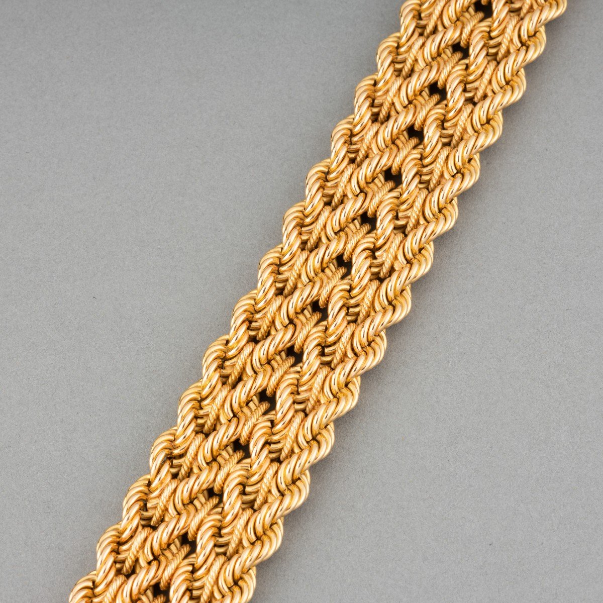 Retro French Gold Bracelet -photo-4