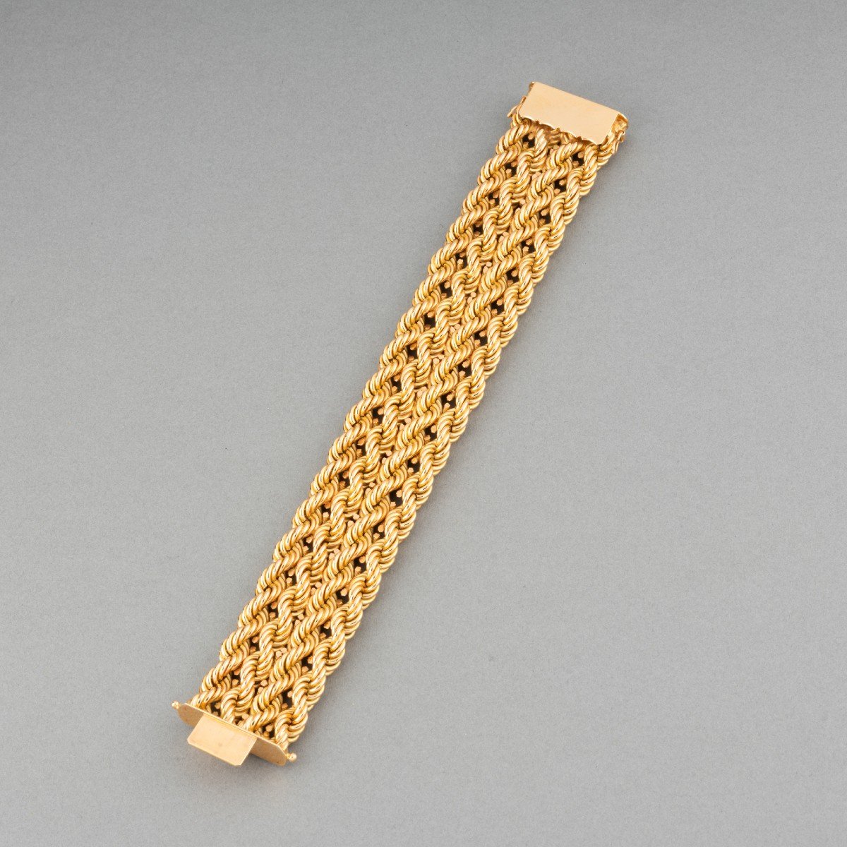 Retro French Gold Bracelet -photo-2