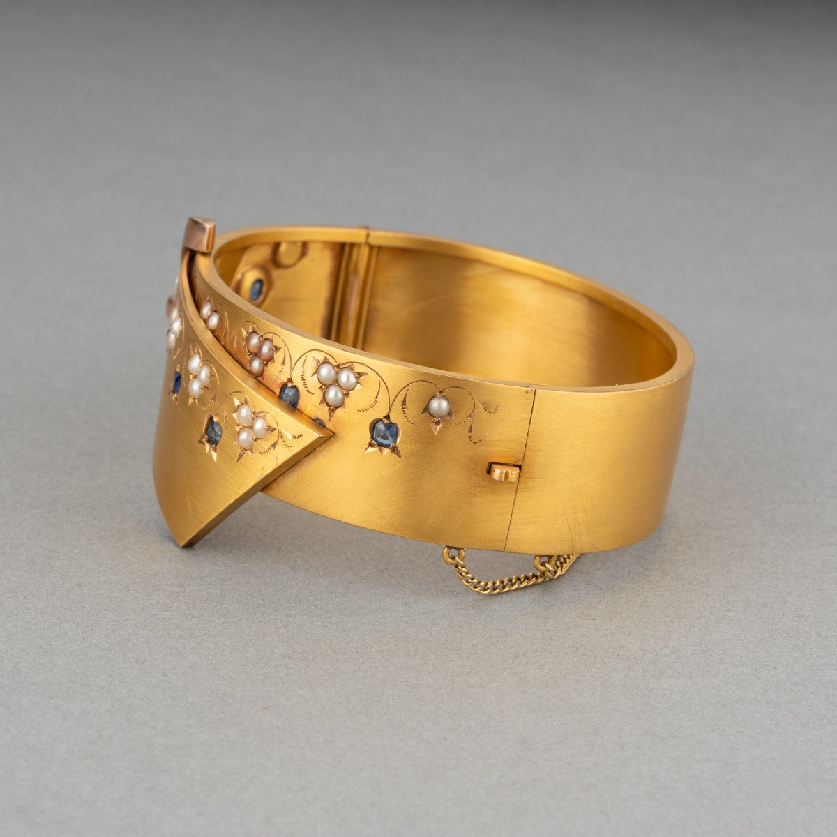 Old French Gold Bracelet -photo-1