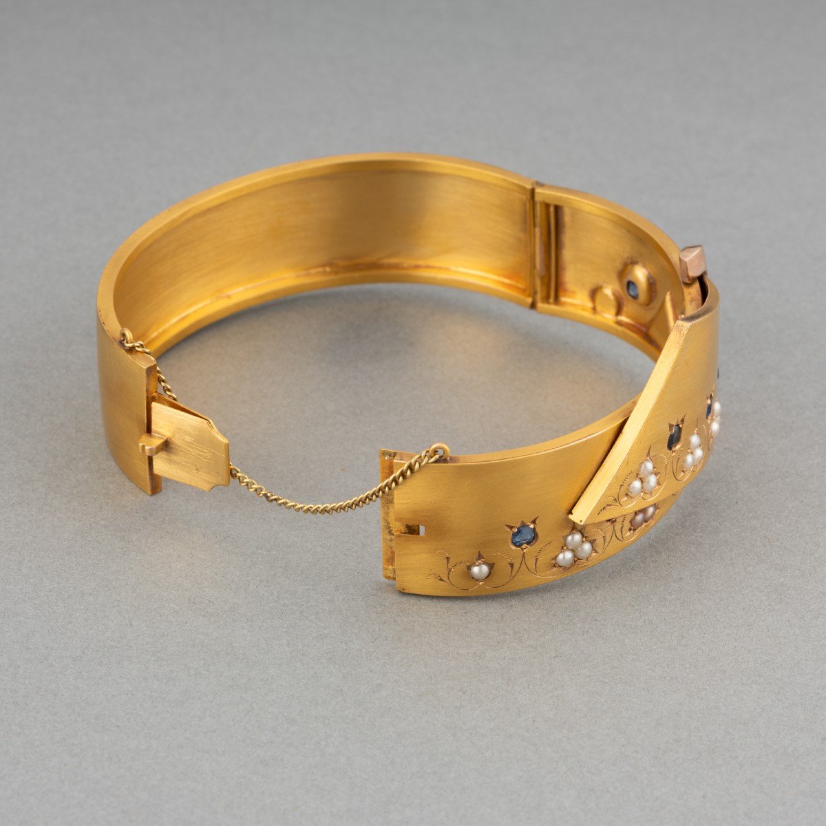 Old French Gold Bracelet -photo-3