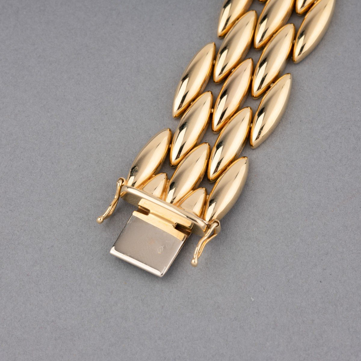 Cartier Bracelet Vintage En Or Avec Certificat-photo-4