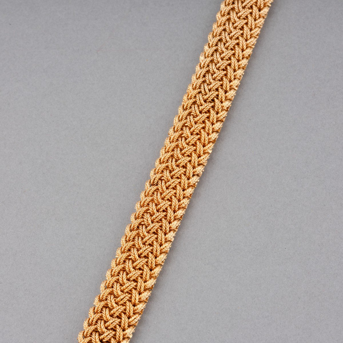 Bracelet Français Vintage En Or -photo-1