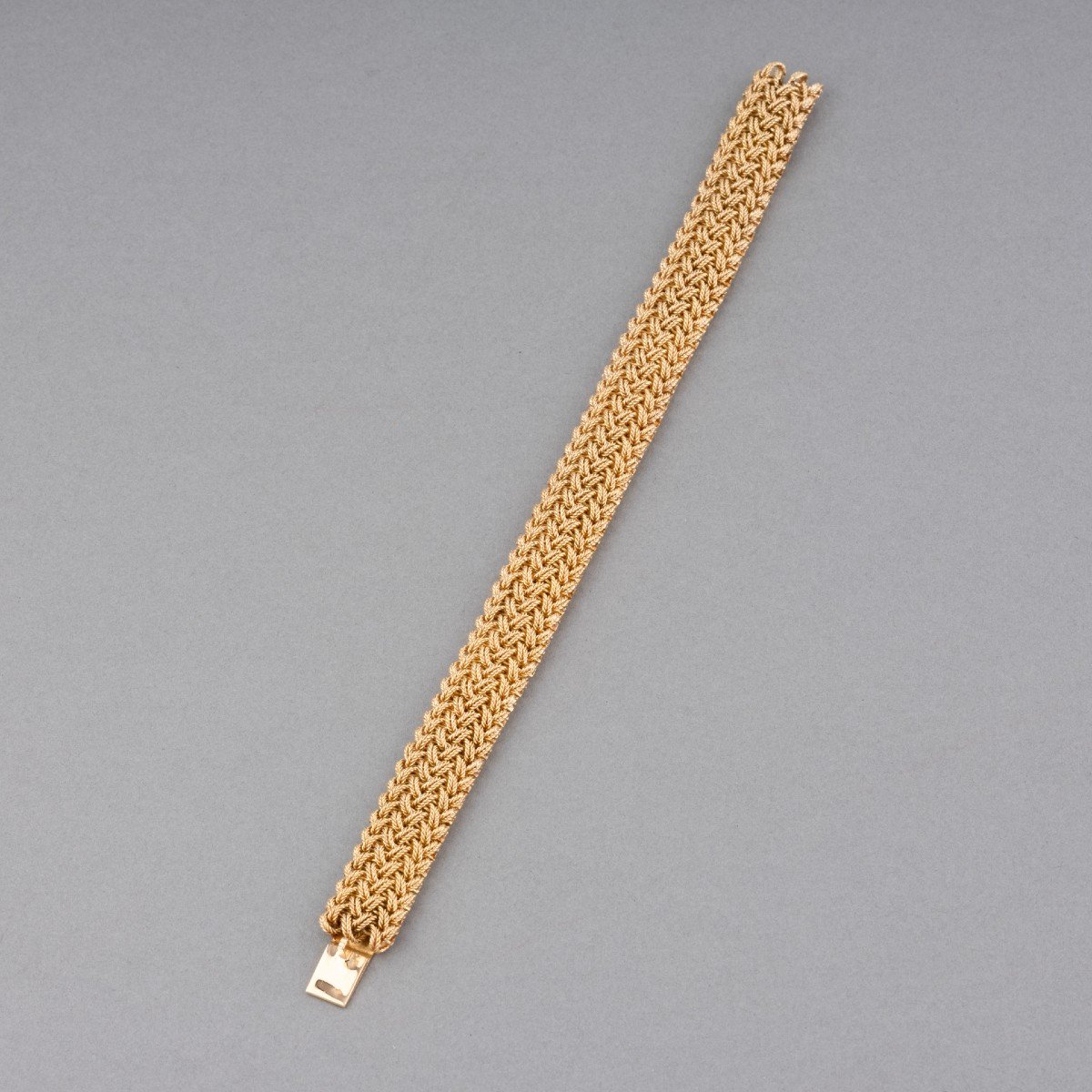 Vintage French Gold Bracelet -photo-2