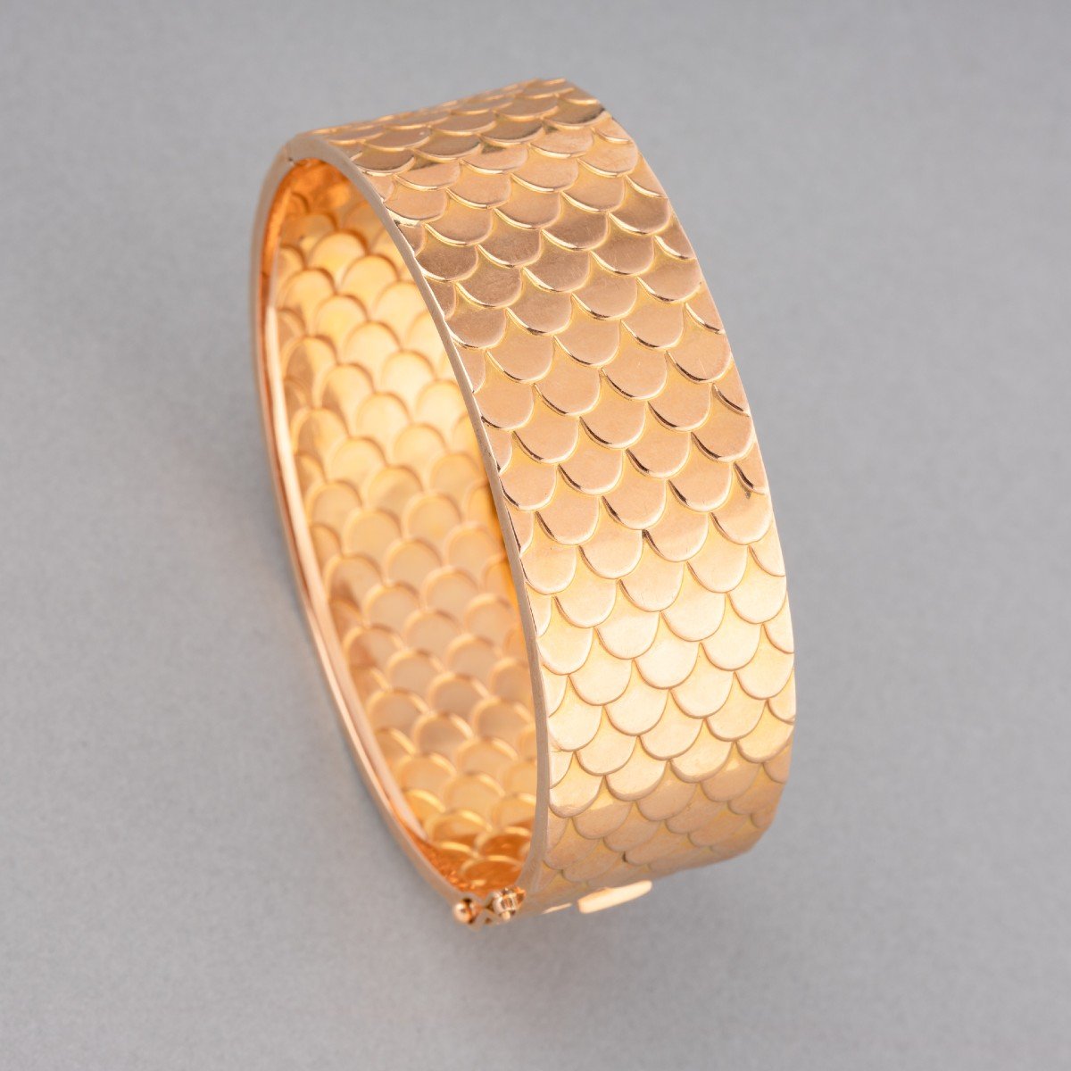 Bracelet Français Vintage En Or -photo-2
