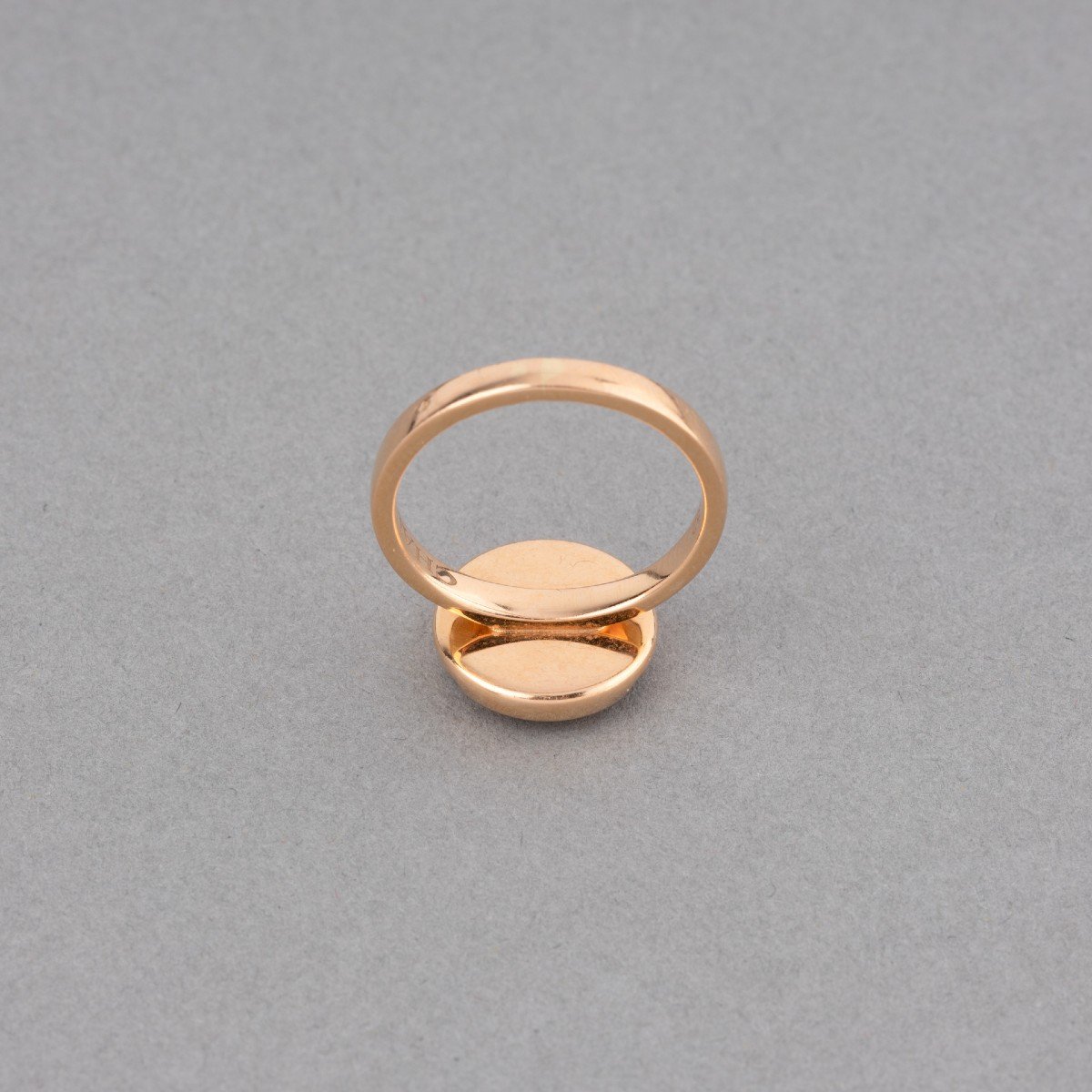 Chaumet Vintage Ring In Gold And Diamonds-photo-3