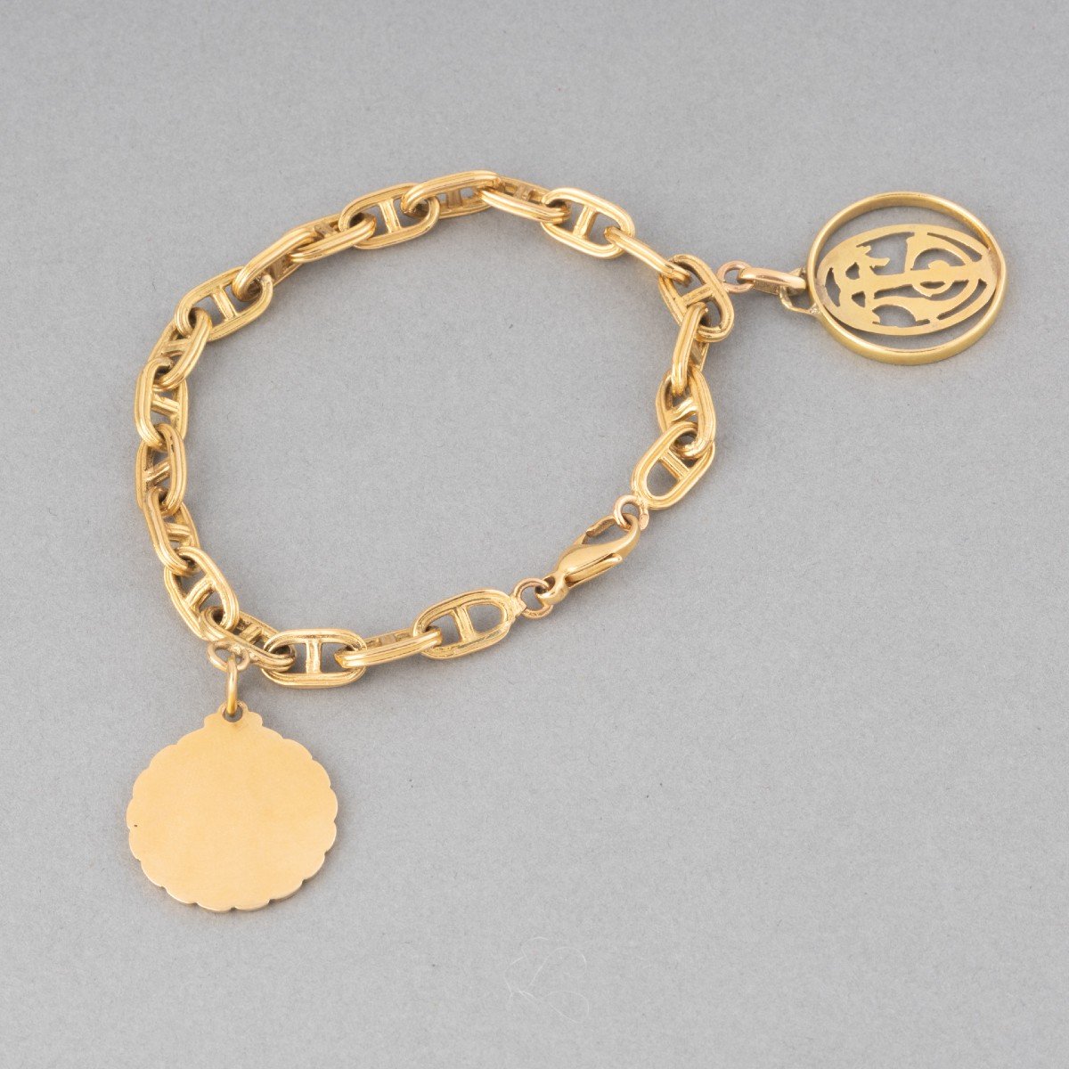 Vintage French Gold Bracelet 