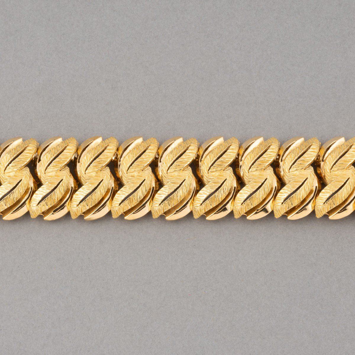 Vintage French Gold Bracelet From The 60s-photo-1