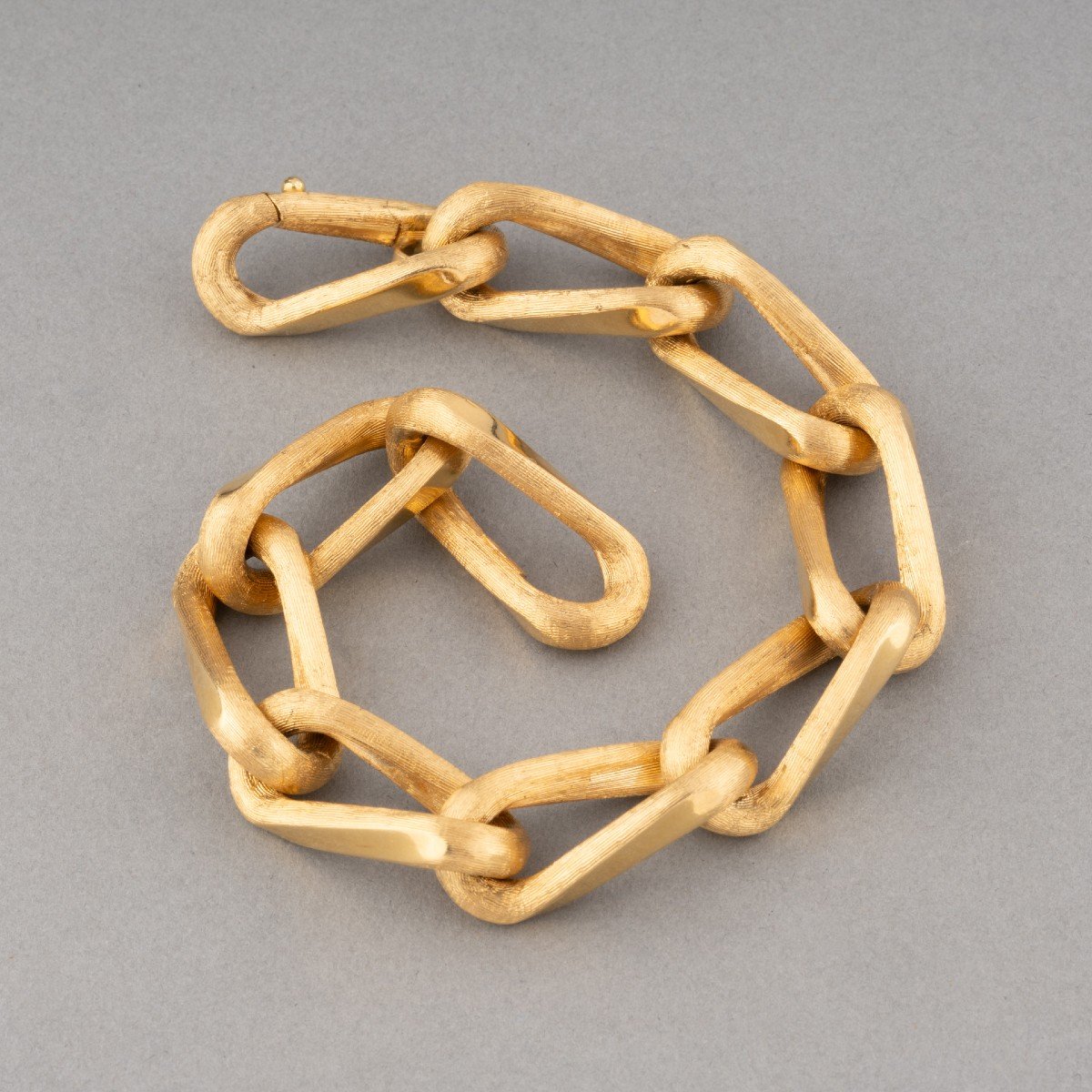 Vintage Gold Bracelet Circa 1970-photo-4