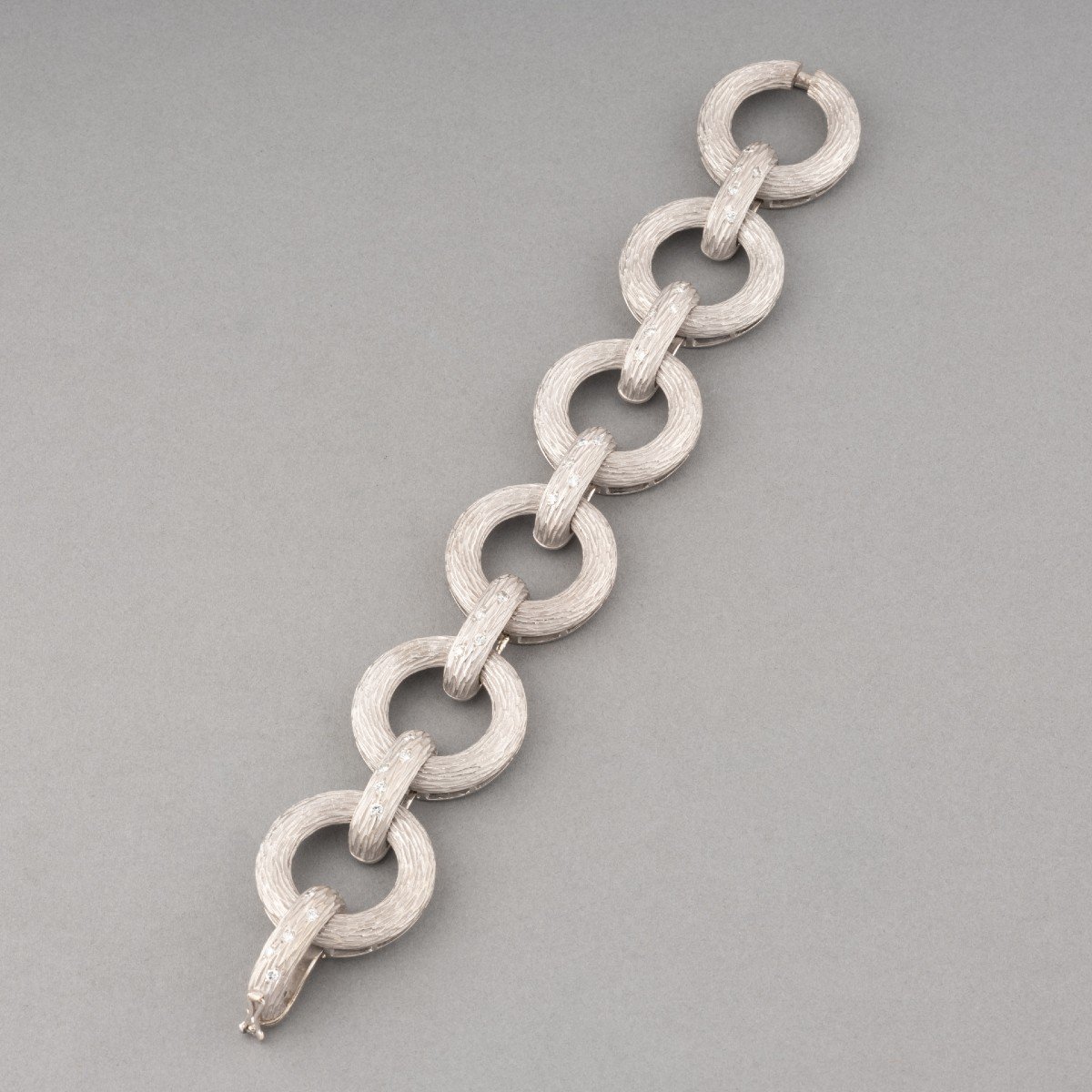 Vintage Gold And Diamond Bracelet-photo-2