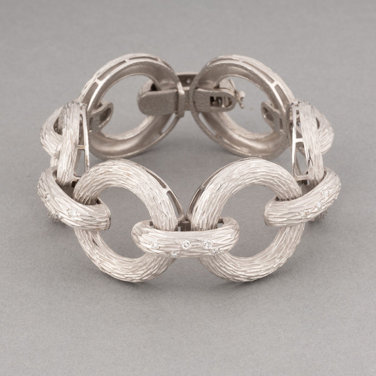 Vintage Gold And Diamond Bracelet-photo-2