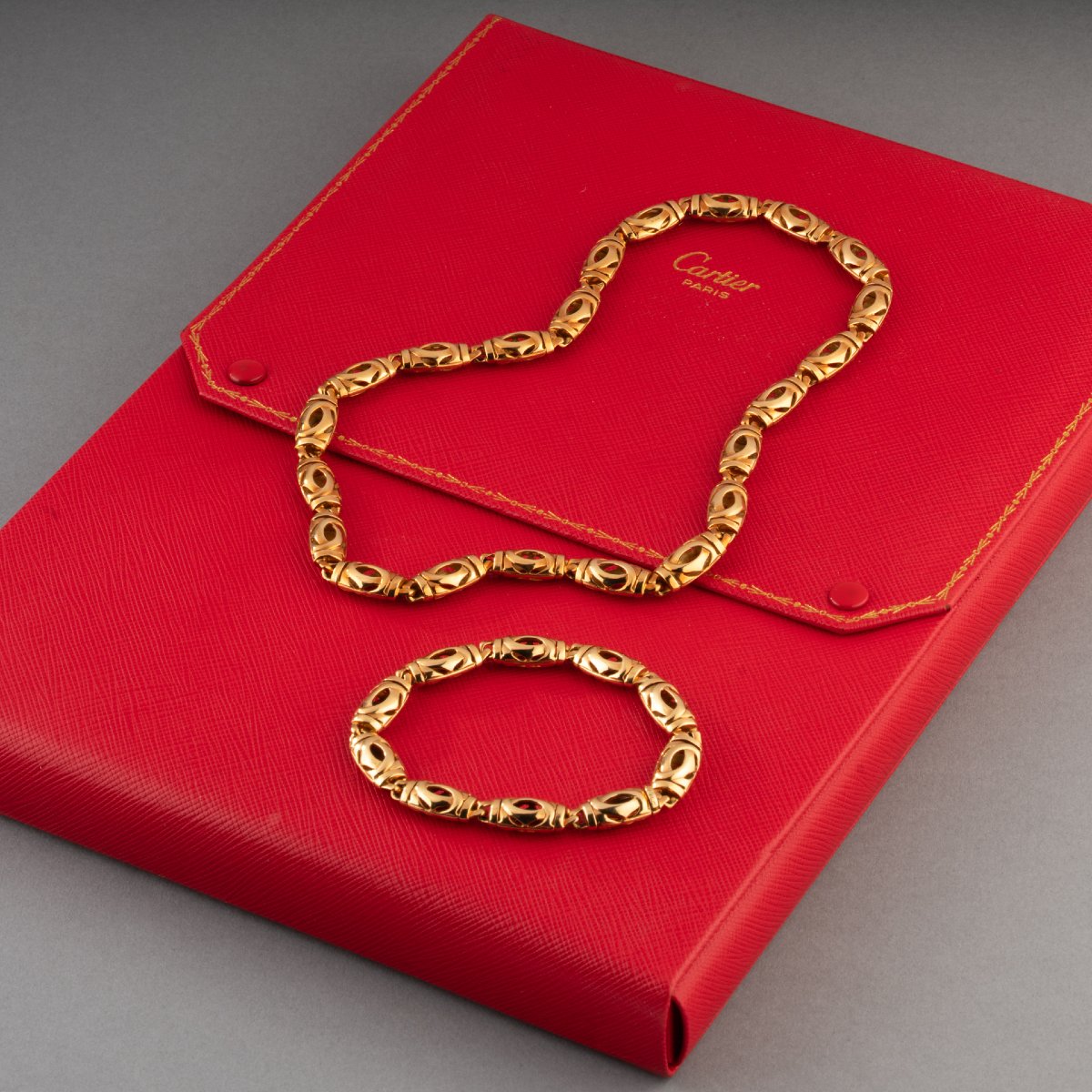 Cartier Vintage Gold Necklace -photo-2