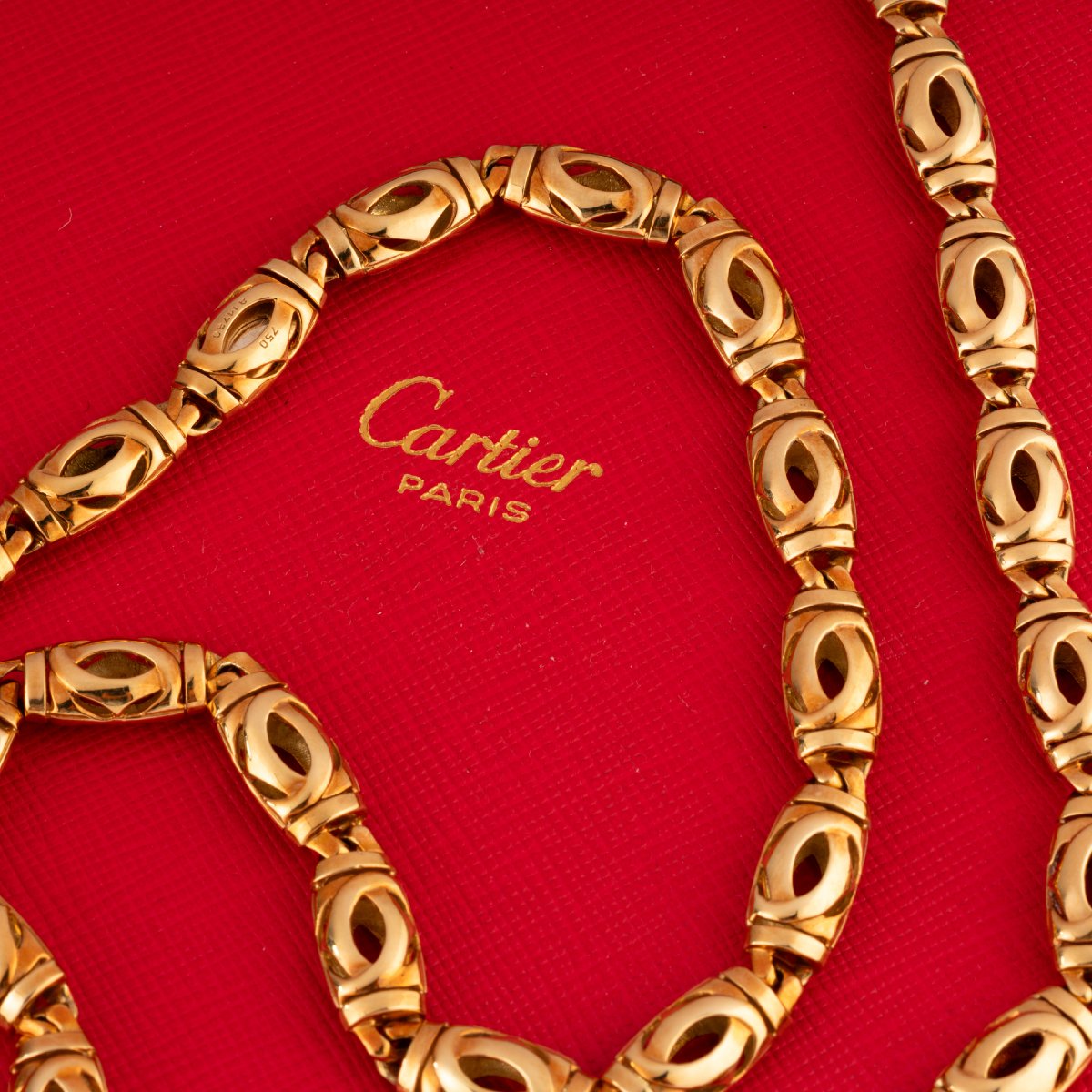 Cartier Vintage Gold Necklace -photo-3