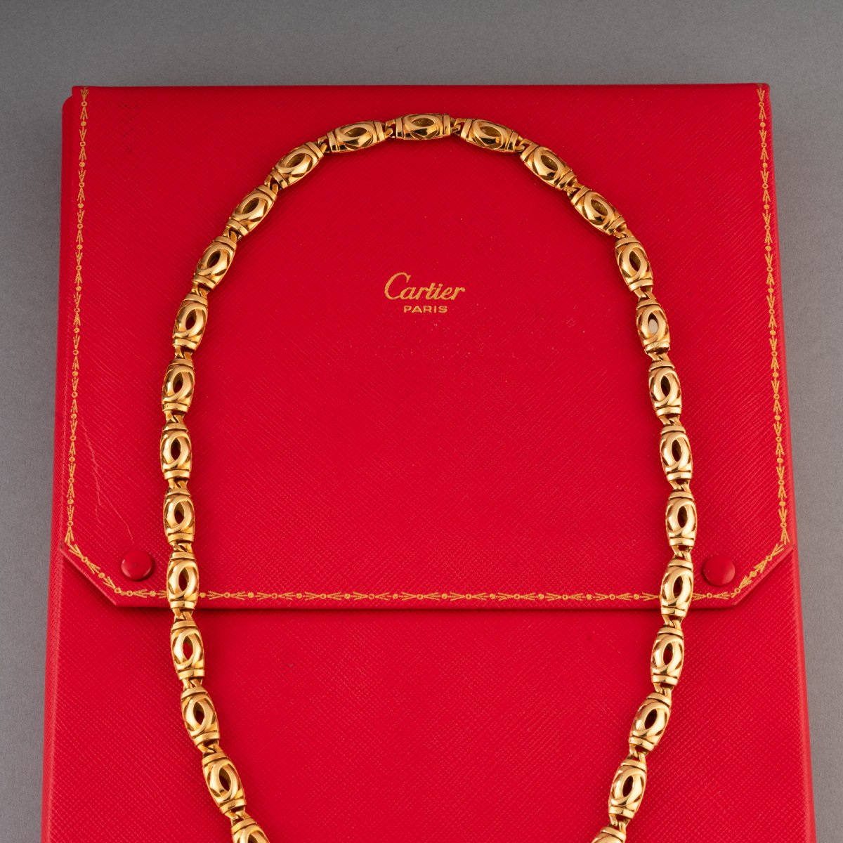 Cartier Vintage Gold Necklace -photo-1