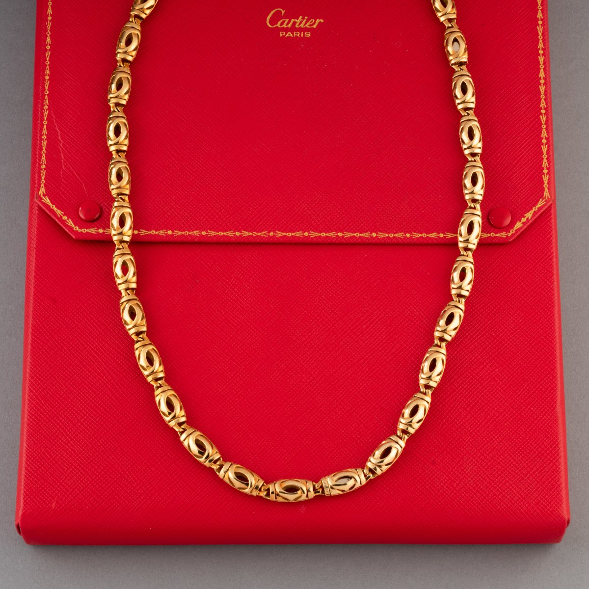 Cartier Vintage Gold Necklace -photo-2