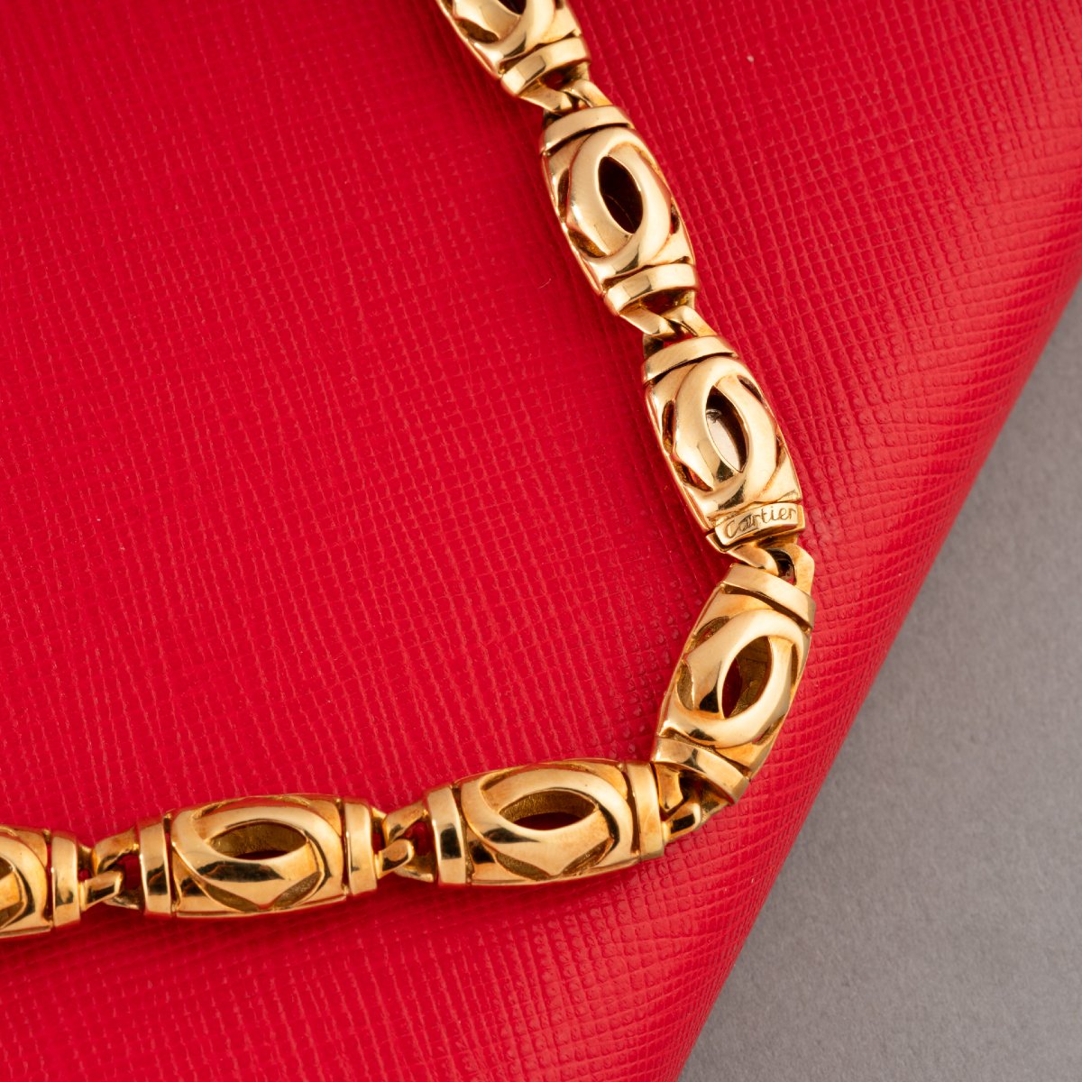 Cartier Vintage Gold Necklace -photo-3