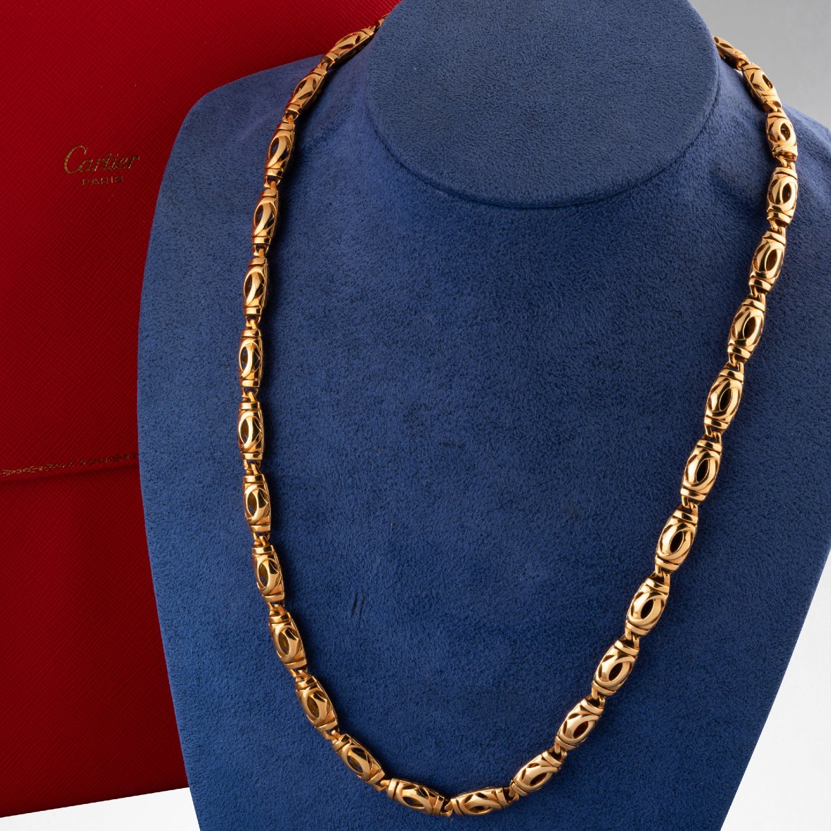 Cartier Vintage Gold Necklace -photo-4