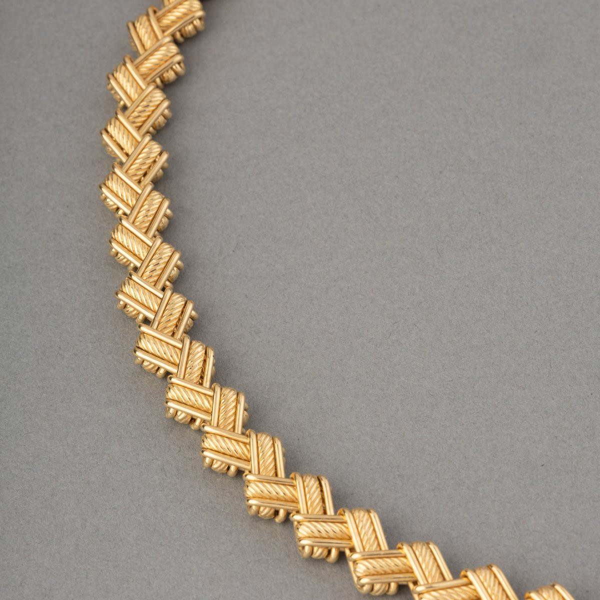 Vintage Gold Necklace-photo-4