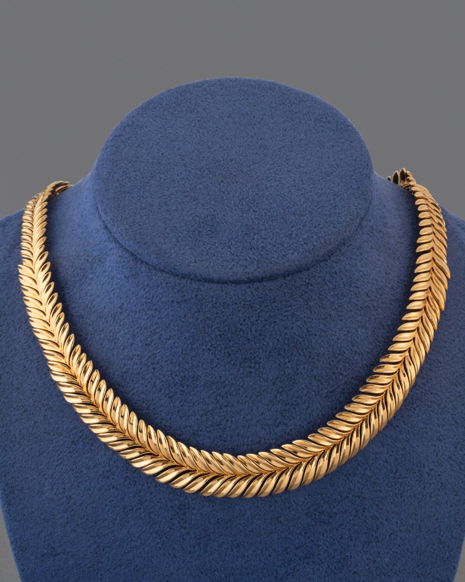 Cartier 60's Gold Necklace-photo-2