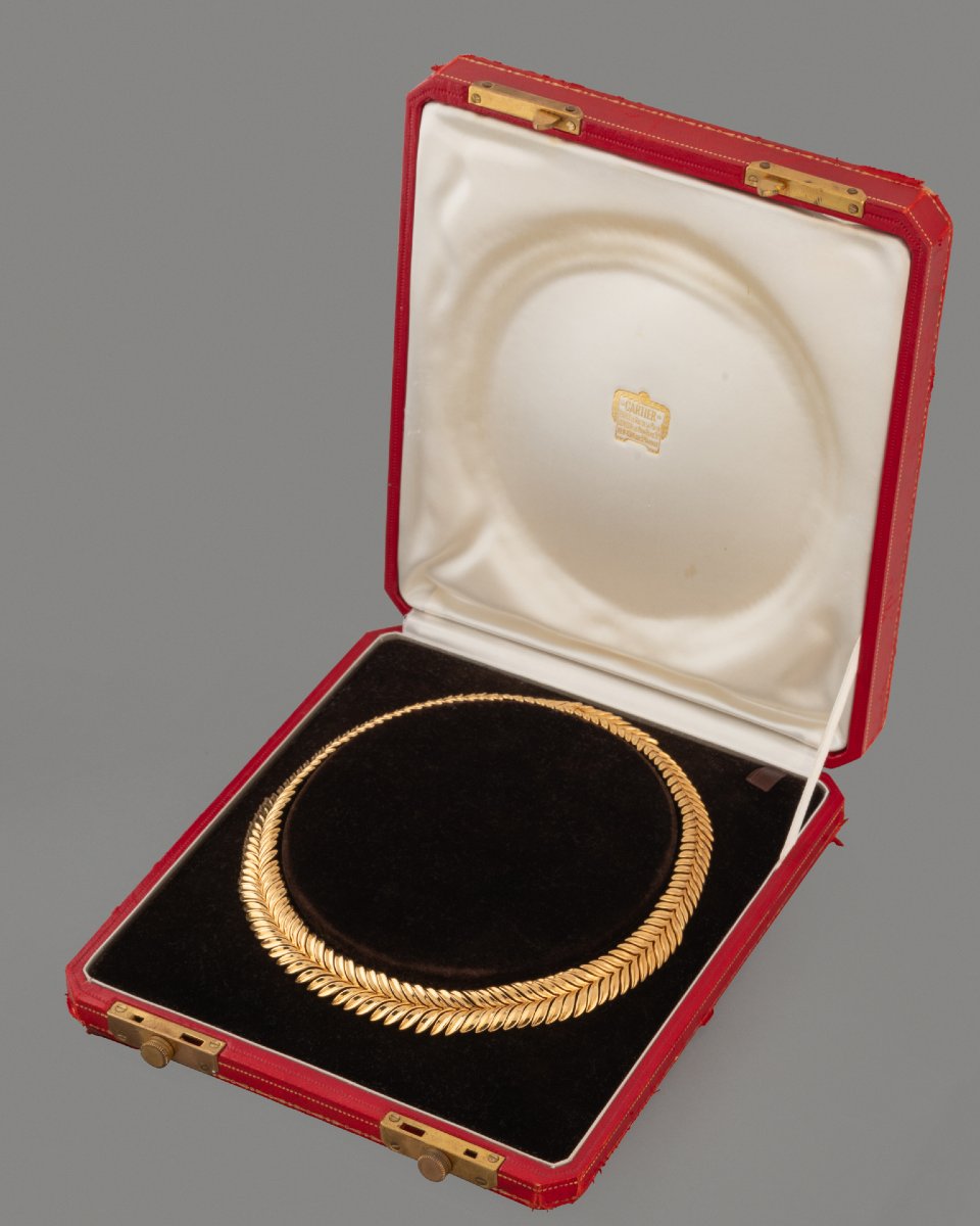 Cartier 60's Gold Necklace-photo-4