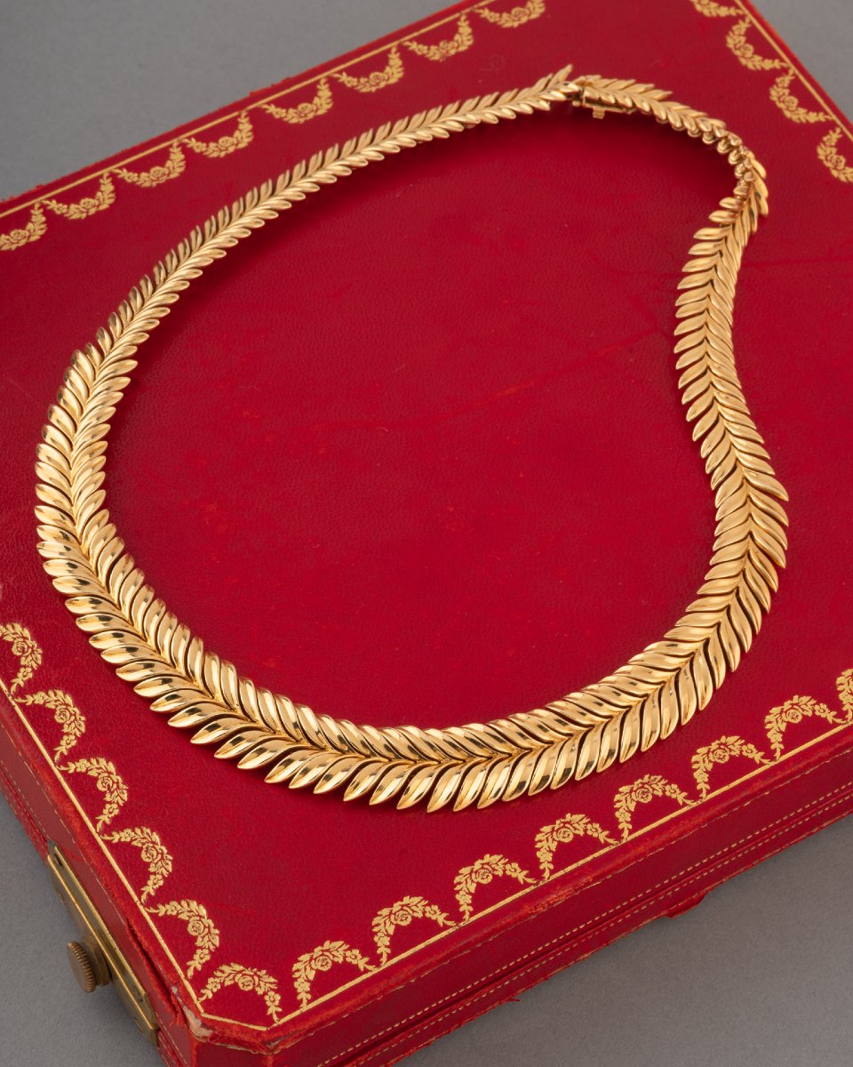 Cartier 60's Gold Necklace-photo-2