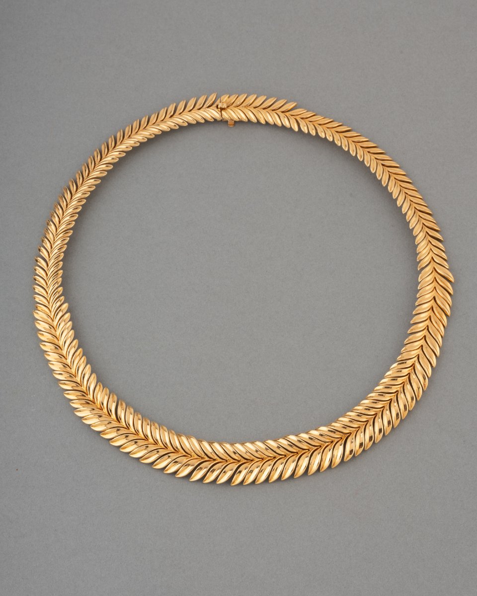 Cartier 60's Gold Necklace-photo-3
