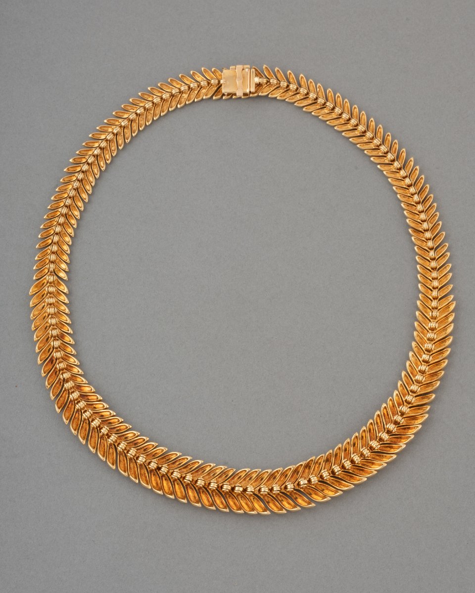 Cartier 60's Gold Necklace-photo-5