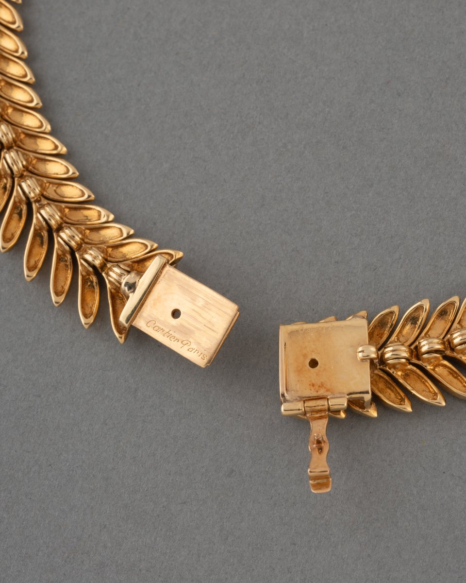 Cartier 60's Gold Necklace-photo-6