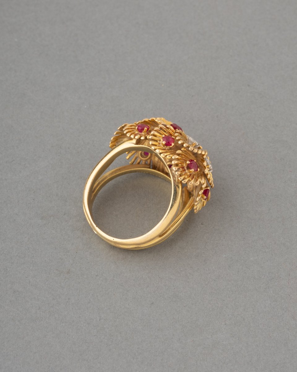 Van Cleef & Arpels Bague Daisy Année 1951-photo-3