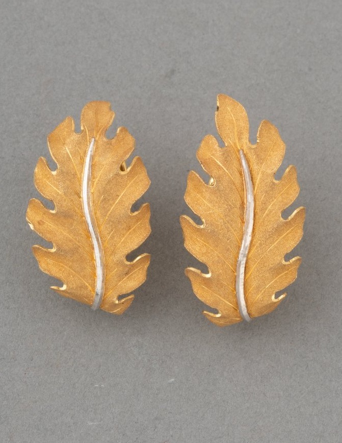 Buccellati Vintage Earrings In Gold