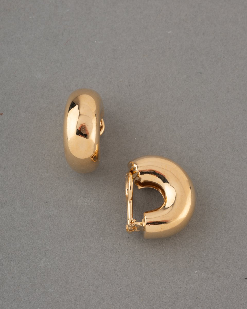 Chaumet Boucles D'oreilles Vintage en Or -photo-3