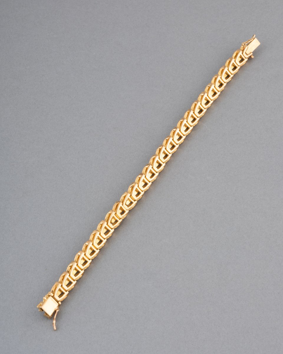Vintage French Gold Jewelry Set -photo-4