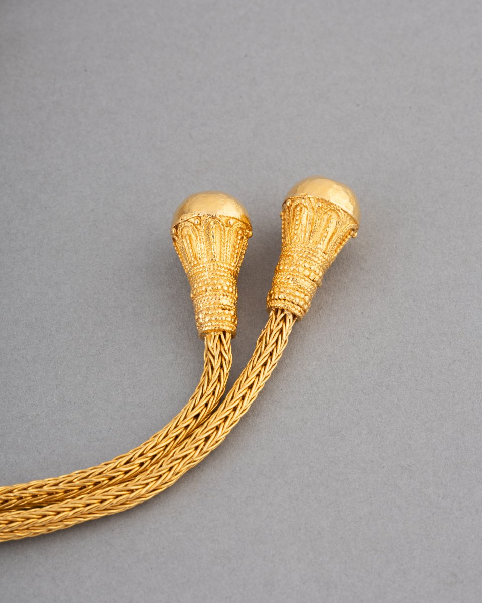 Zolotas Collier Année 1975 en Or 22K-photo-3