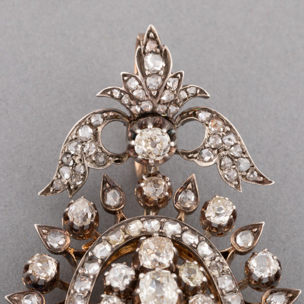 Pendentif  Ancien Napoléon III En Diamants-photo-6
