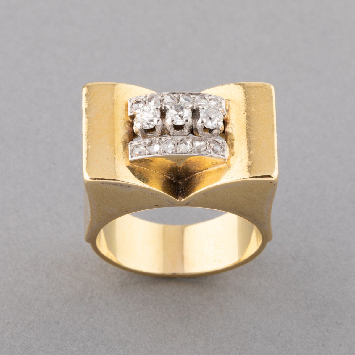 Tank Ring In Gold And Diamonds-photo-6