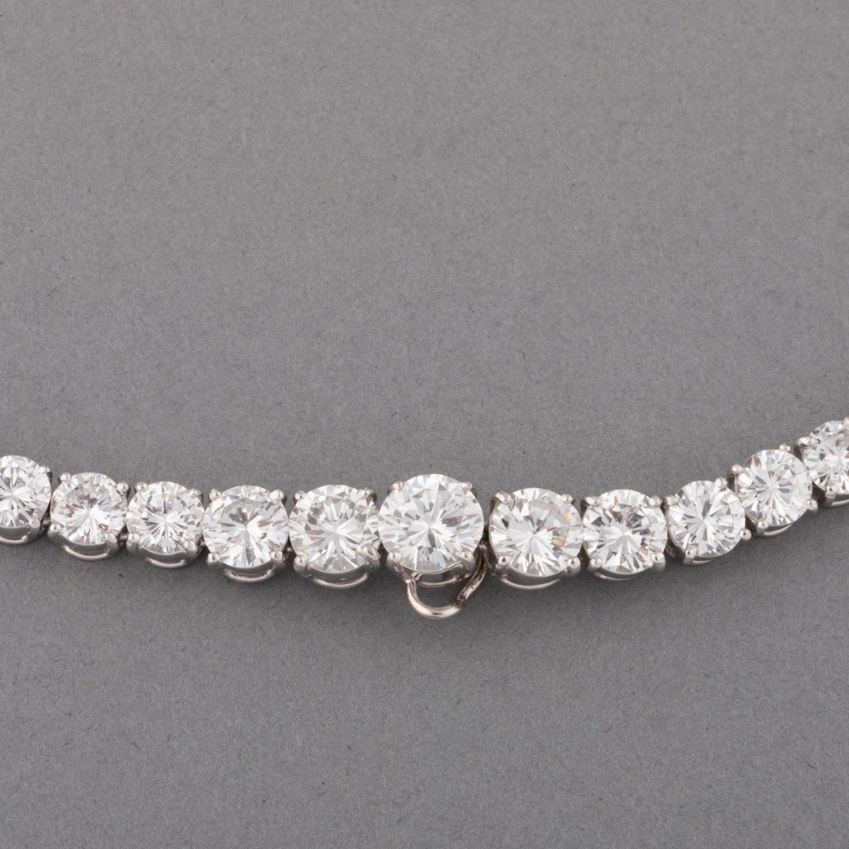 Collier Chaumet Vintage En Or Et 24 Carats De Diamants-photo-3