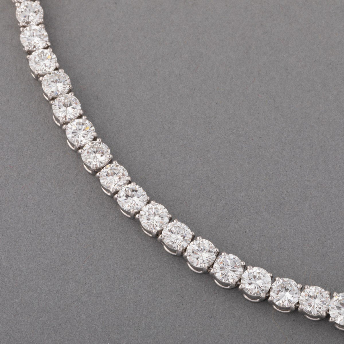 Collier Chaumet Vintage En Or Et 24 Carats De Diamants-photo-4