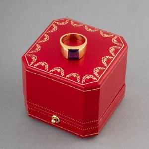 Cartier Gold And Amethyst Ring