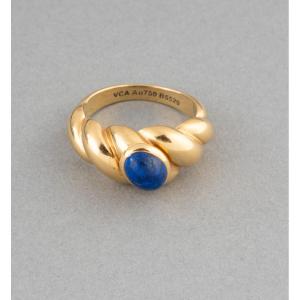 Van Cleef & Arpels Gold And Lapis Ring