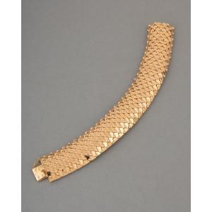 Bracelet Français Années 40 en Or 