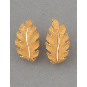 Buccellati Vintage Earrings In Gold