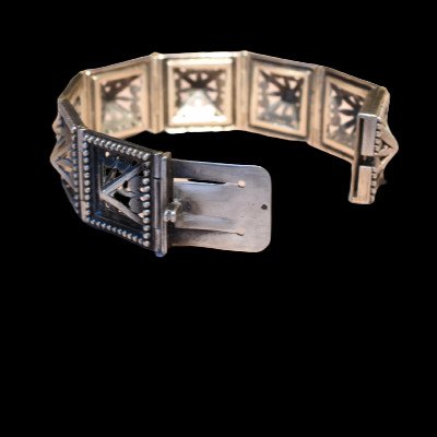 Art Deco "pyramid" Bracelet-photo-2