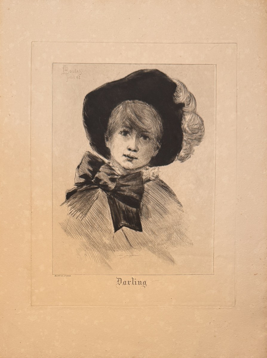 Gravure De Boutet : Darling