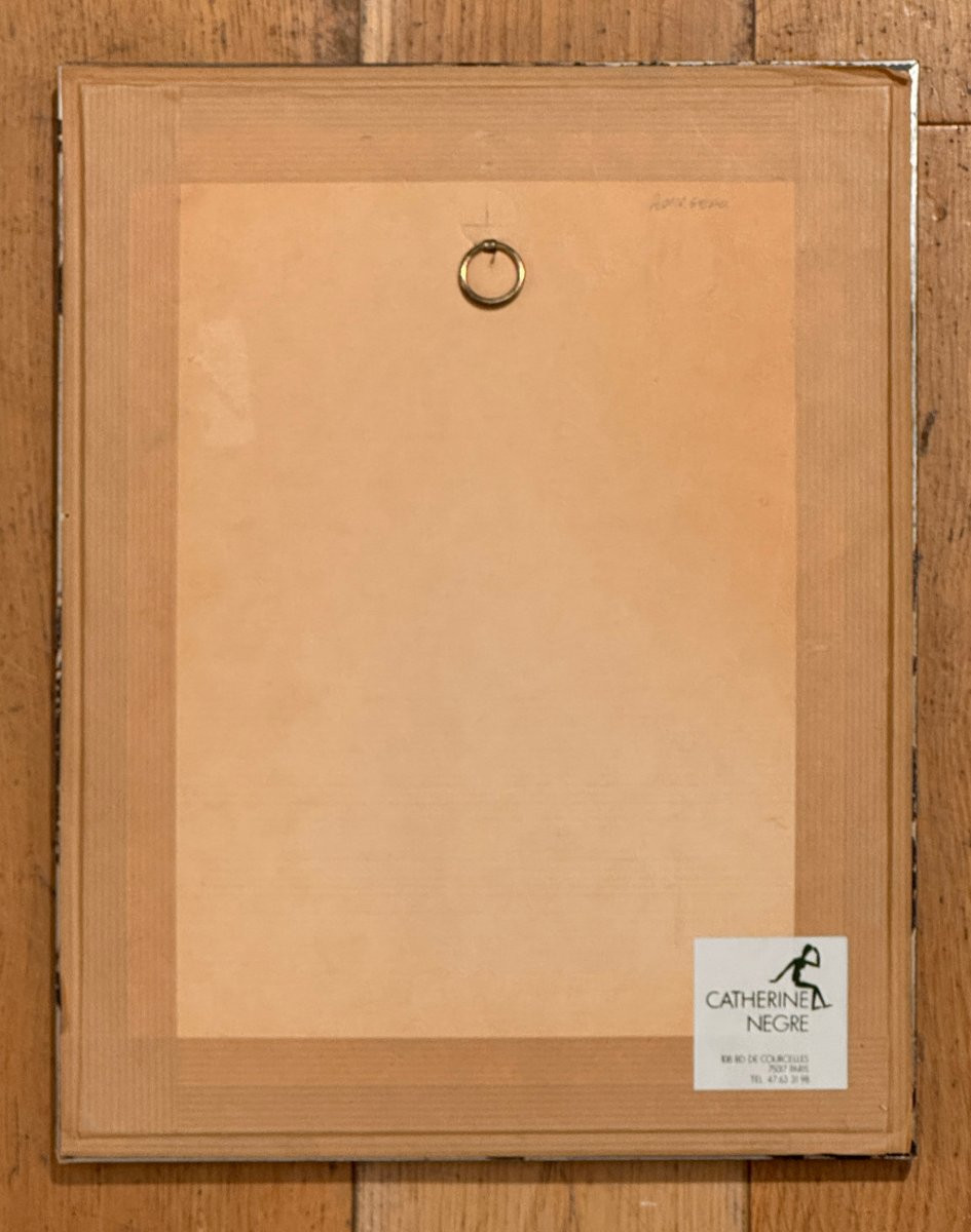 Framed Stencil By Georges Lepape: The Pen-photo-3