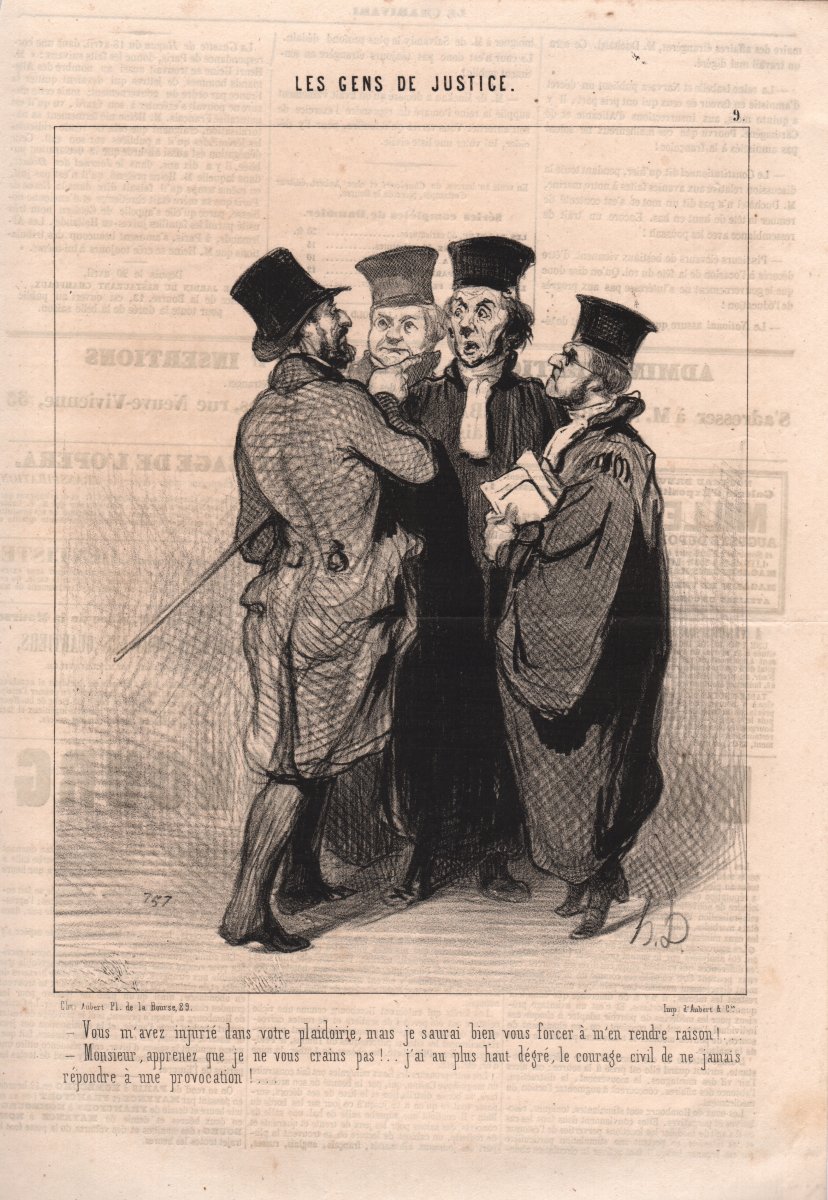 Honoré Daumier: The People Of Justice