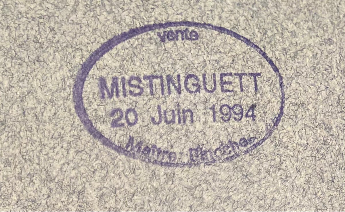 Watercolor By Jean Dessès: Dress Project For Mistinguett-photo-2