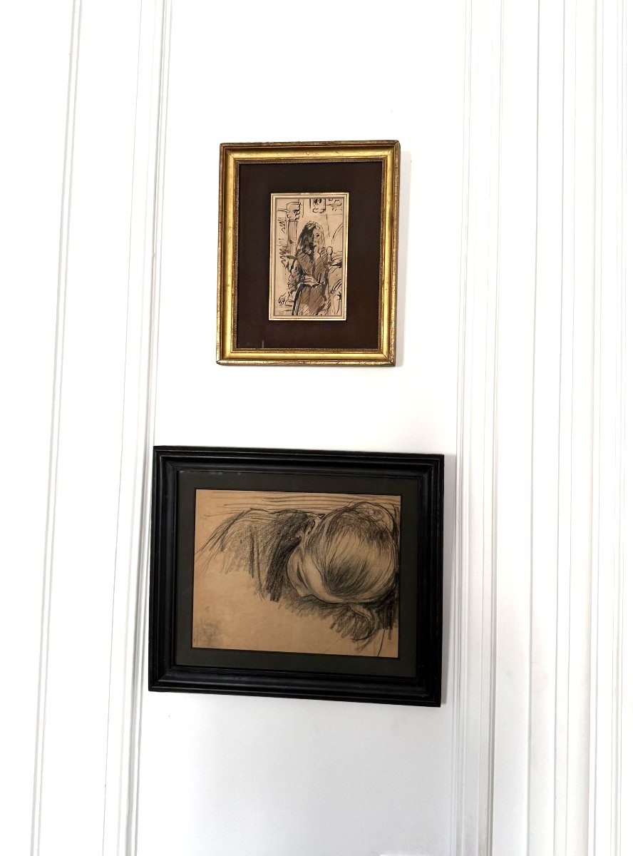 Théodore Chassériau - Emilia, Study For The Romance Of Willow - 1844 - (shakespeare)-photo-3