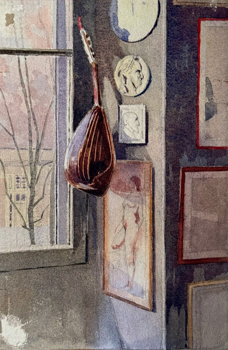 Girard Edmond-Emile dit GIRARD-MOND (1892-1953) - "Un coin de l'atelier" - 1937
