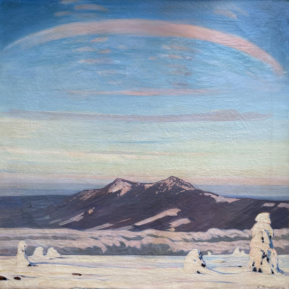 Mountain Landscape - Richard Birnstengel - Snow-covered Peaks - -photo-2