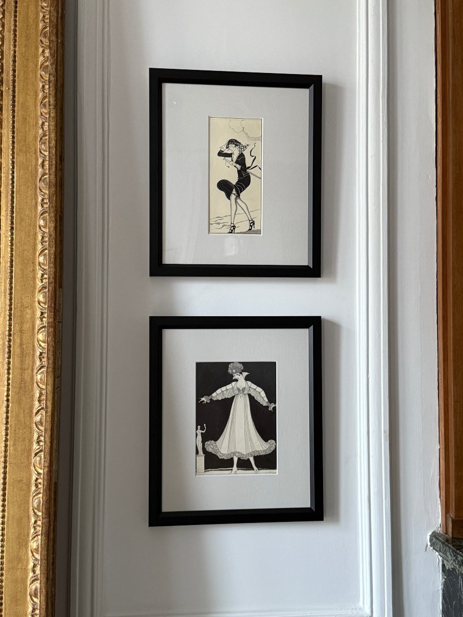 George Barbier - Wool, Ladies, Is Outrageously Expensive - 1918 - Drawing - La Vie Parisienne-photo-3