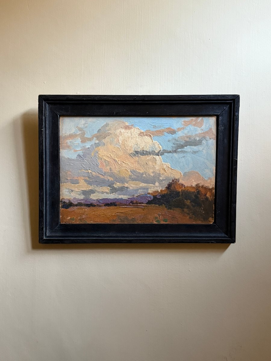 Albert MATIGNON - Les merveilleux nuages - Etude de paysage-photo-4